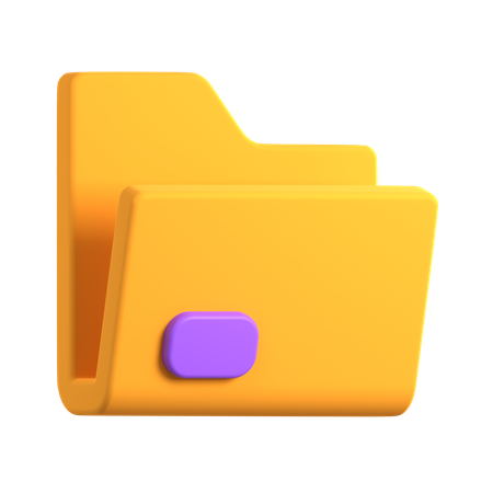 フォルダを開く  3D Icon