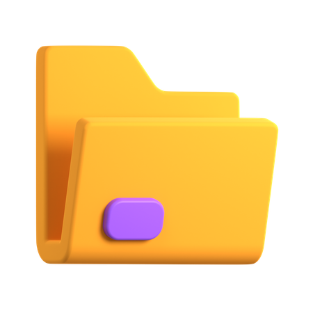 Folder Open  3D Icon