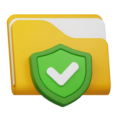 Folder Protection  3D Icon