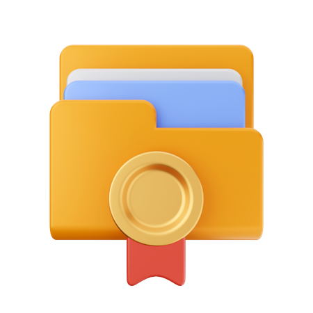 Folder reward  3D Icon
