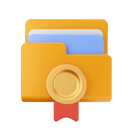 Folder reward  3D Icon