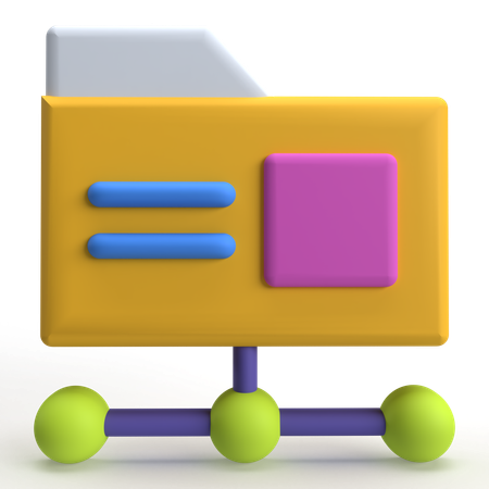 Folder Security  3D Icon