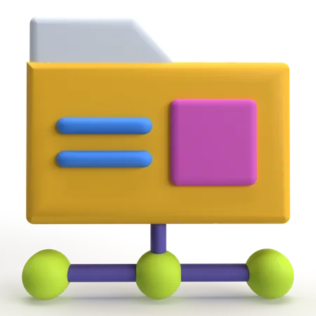 Folder Security  3D Icon