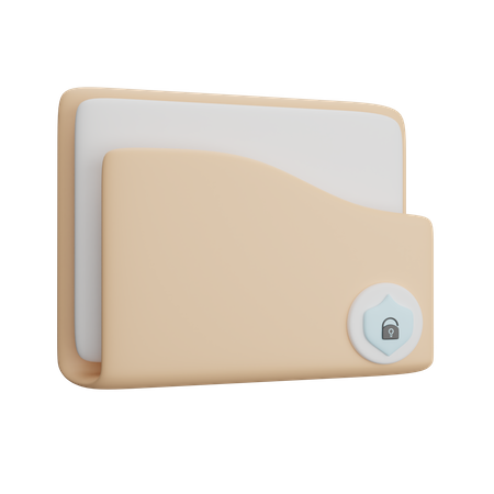 Folder Scurity 3D Icon