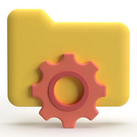폴더 설정  3D Icon