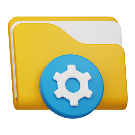 Folder Setting  3D Icon