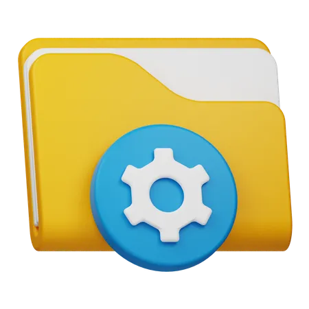 Folder Setting  3D Icon