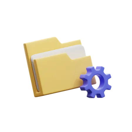 Folder Setting  3D Icon