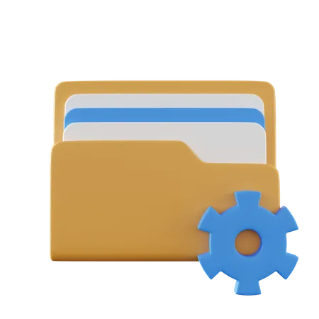 Folder Setting  3D Icon