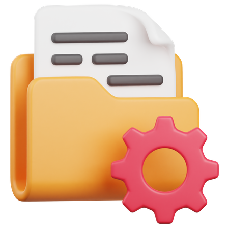 Folder Setting  3D Icon