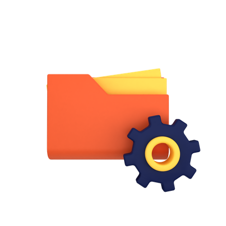 Folder Setting  3D Icon