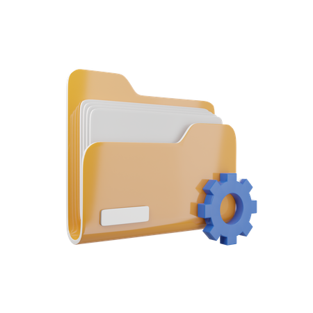 Folder Setting  3D Icon