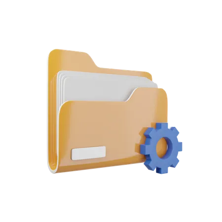 Folder Setting  3D Icon