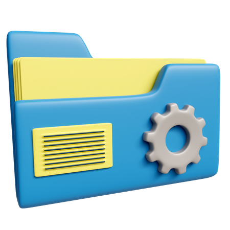 Folder Setting  3D Icon