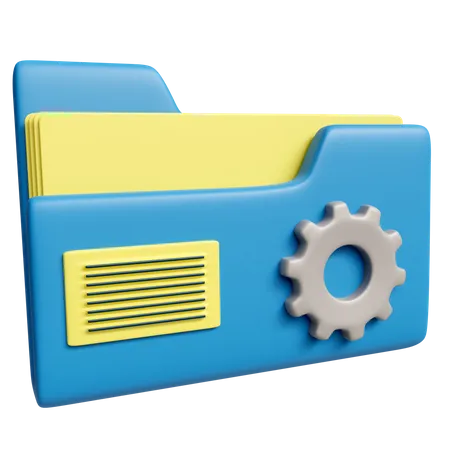 Folder Setting  3D Icon