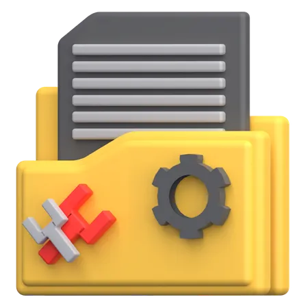 Folder Setting  3D Icon