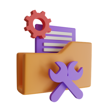 Folder Setting  3D Icon