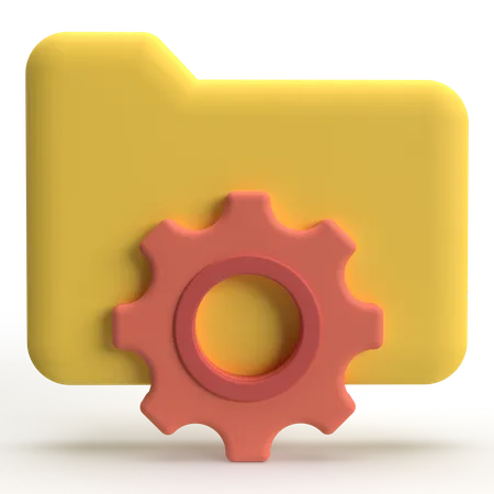 Folder Setting  3D Icon