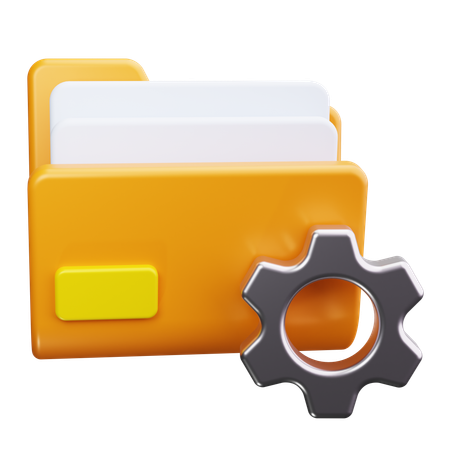 Folder Setting  3D Icon