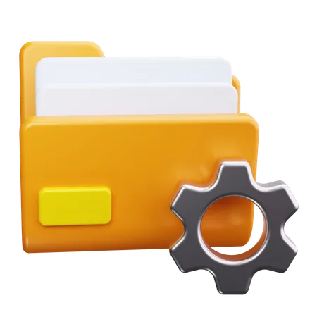 Folder Setting  3D Icon