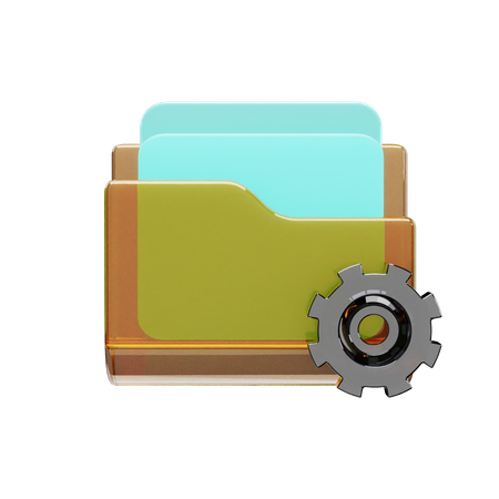 Folder Setting  3D Icon