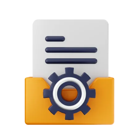 Folder Setting  3D Icon