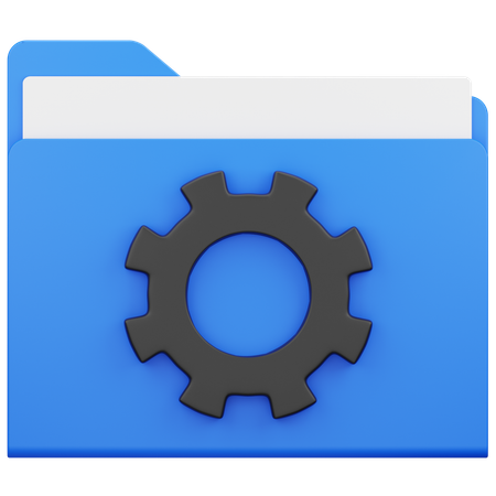 Folder Setting  3D Icon