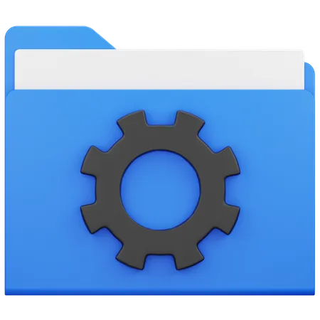 Folder Setting  3D Icon