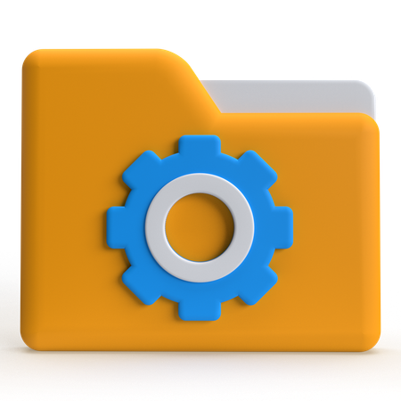 Folder Setting  3D Icon