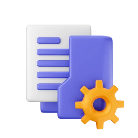 Folder Setting  3D Icon