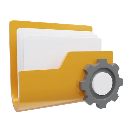 Folder Setting  3D Icon