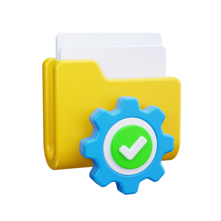 Folder Setting  3D Icon