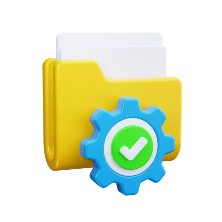 Folder Setting  3D Icon