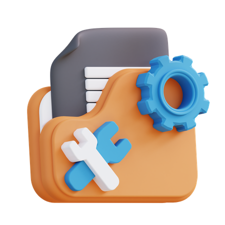 Folder Setting  3D Icon