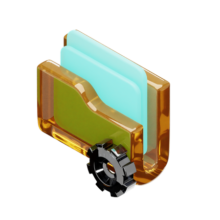 Folder Setting  3D Icon