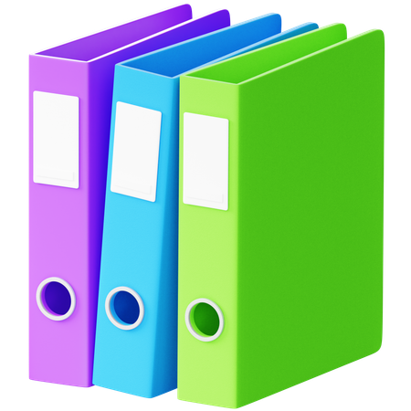 Folder Stack  3D Icon