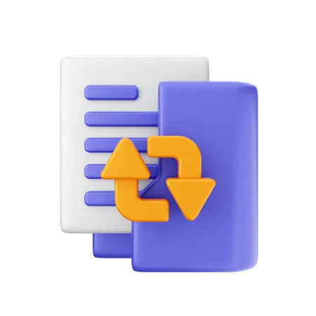 Folder Update  3D Icon