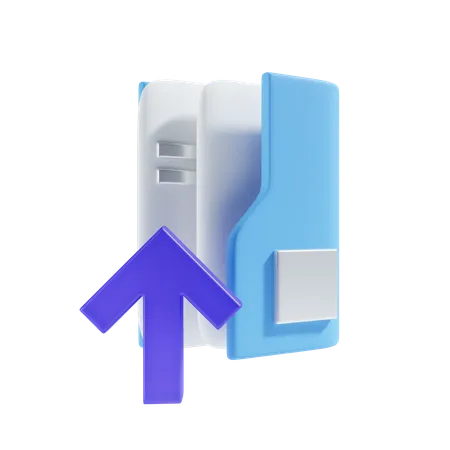 Upload Folder Icon 3D Icon
