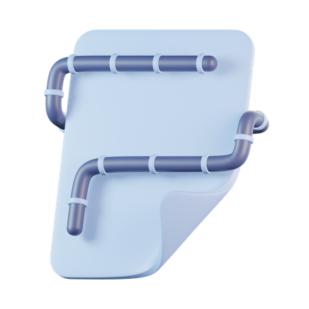 Folder Worm  3D Icon