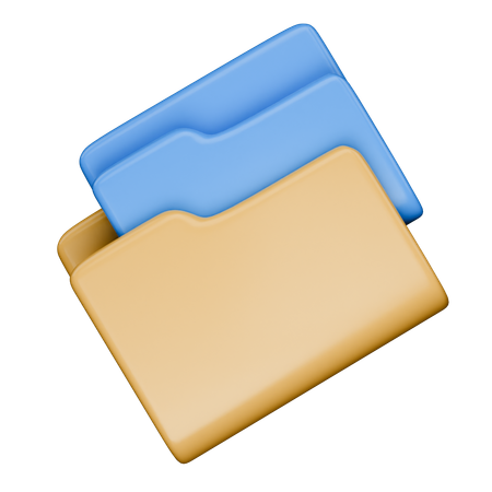 폴더가 비어 있음  3D Icon