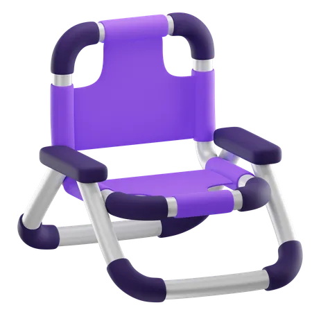 Folding chair  3D Icon