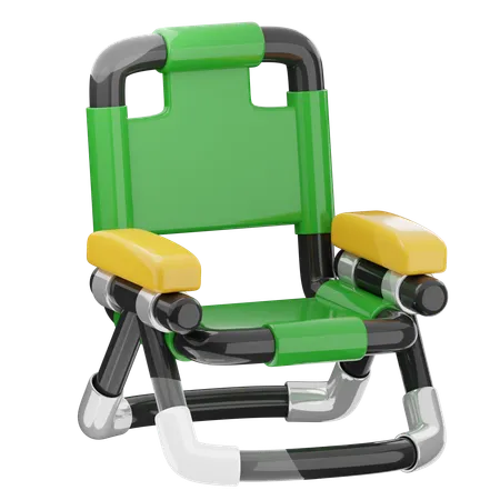 Folding Chair  3D Icon