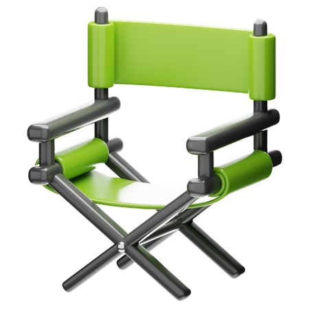 Folding Chair  3D Icon