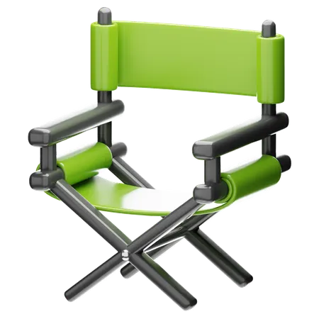 Folding Chair  3D Icon