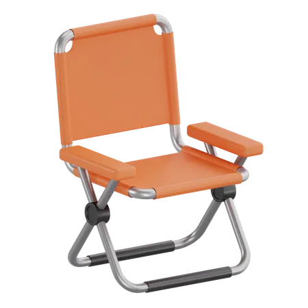 Folding Chair  3D Icon