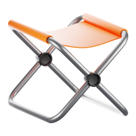 Folding chair  3D Icon