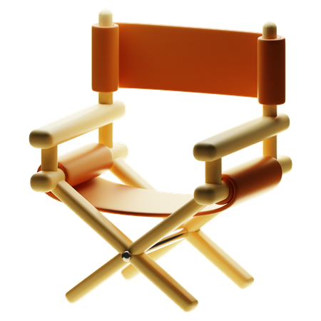 Folding Chair  3D Icon