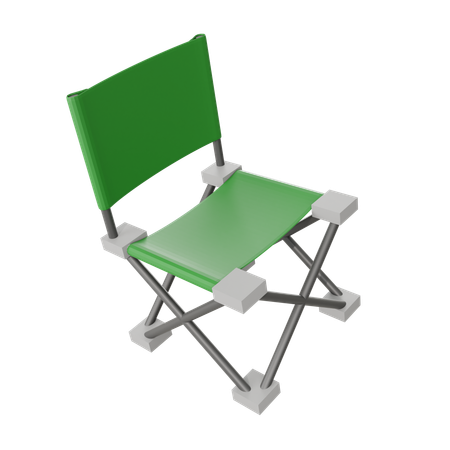 Folding Chair  3D Icon