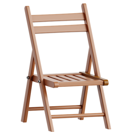 Folding chair  3D Icon