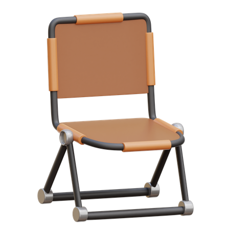 Folding Chair  3D Icon